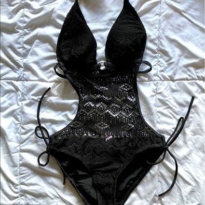 lacey one piece swim suit